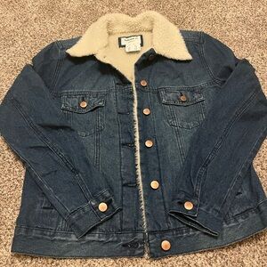 Sherpa Jean jacket